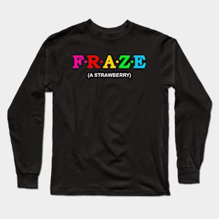 Fraze - A Strawberry. Long Sleeve T-Shirt